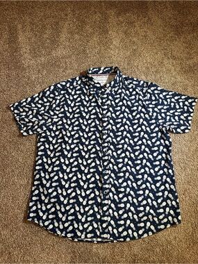 Men's button down polo from International Report